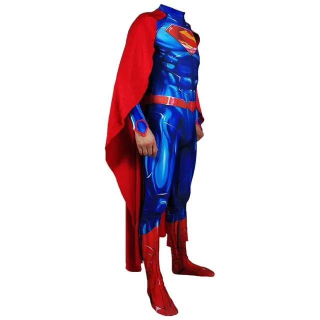 Super kostium cosplay z peleryną - Superman