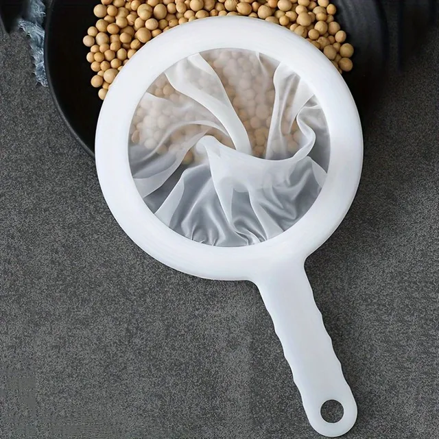 Premium sieve spoon with ultra-soft sieve - ideal for soy milk, coffee