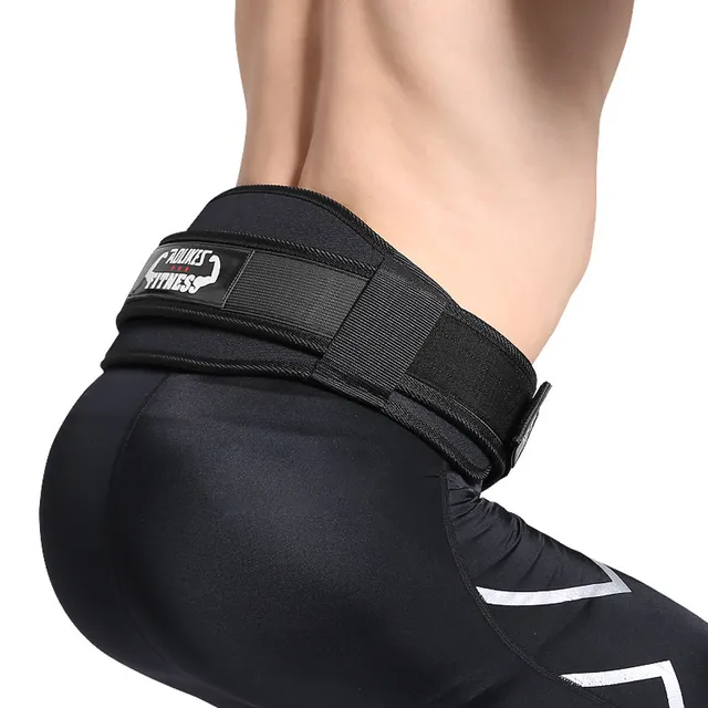 The lumbar fitness belt for strengthening and strength training