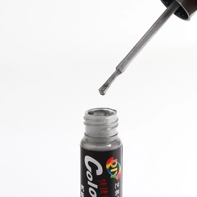 Retouching pen for scratch repair - various colours