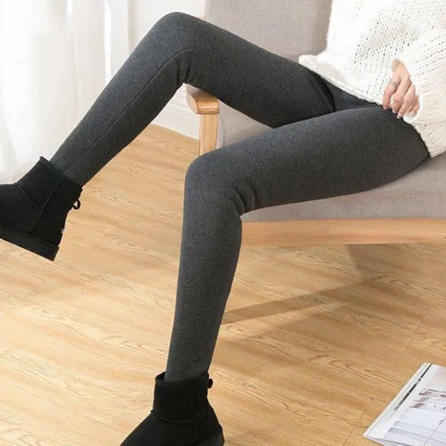 Women's warm insulated thermal leggings with high waist Petrucca