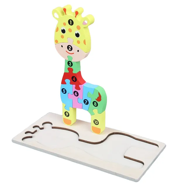 Wooden insert puzzle Z191