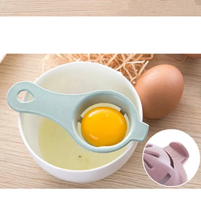 Yolk and egg white separator