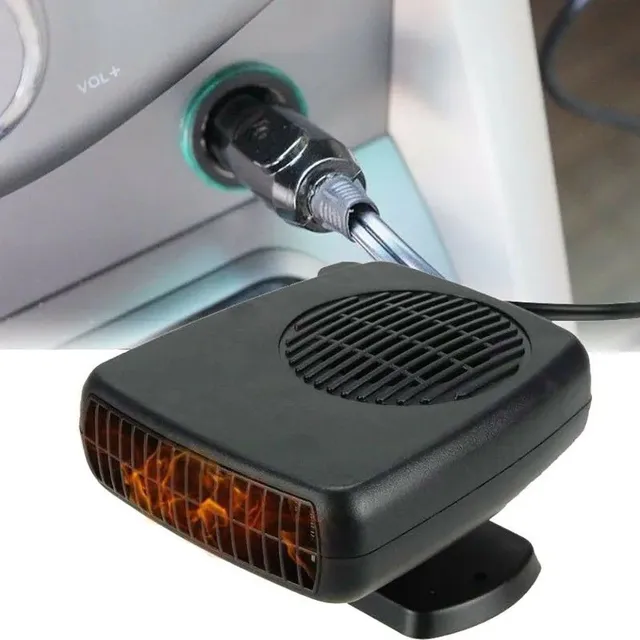 Heating and cooling to the car Air heater to the car Air conditioning to the car Portable fan to the car 12V 200W