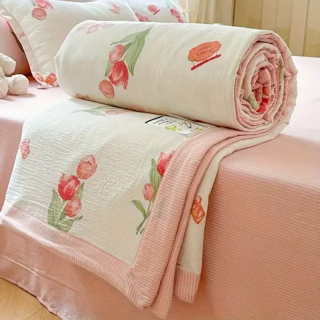 One Piece of Summer Cooling Thin Blankets (does not contain Povlak Na Pillow)