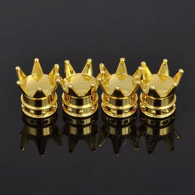 Valve caps crown 4 pcs