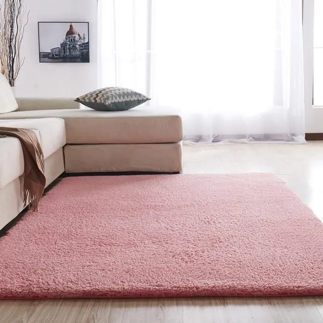 Soft pleasant carpet