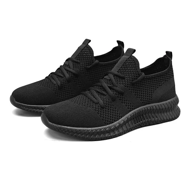 Men's light running shoes with lace, for comfortable running and walking