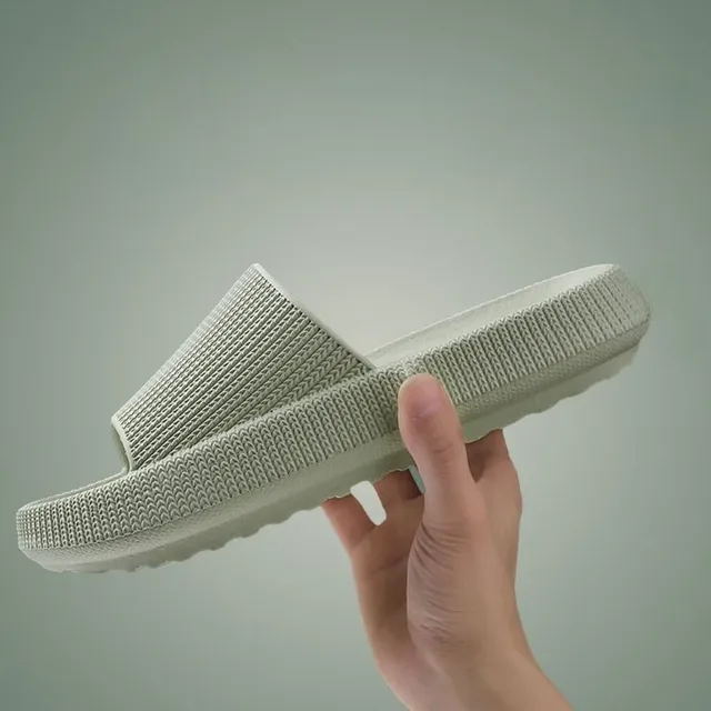 Papuci unisex cu platformă de 4 cm înălțime