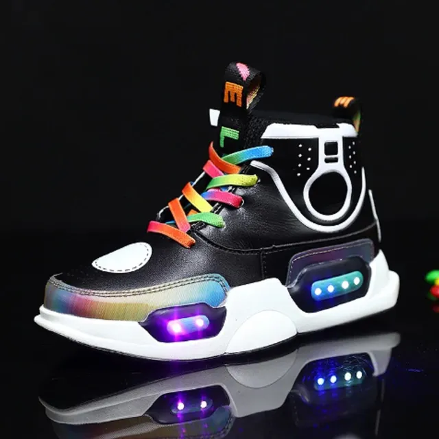 Children's Shining Basketball Shoes