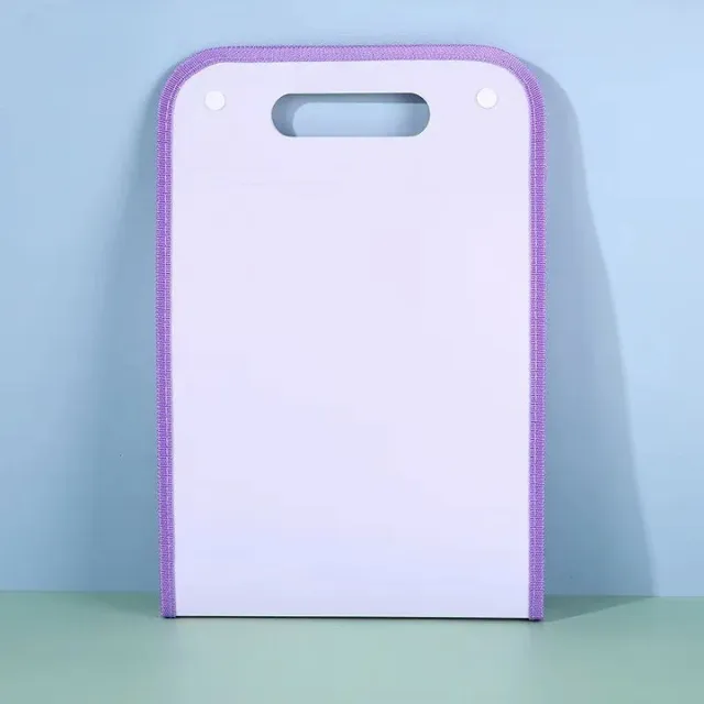 Portable folding board for documents A4 with 13 pockets