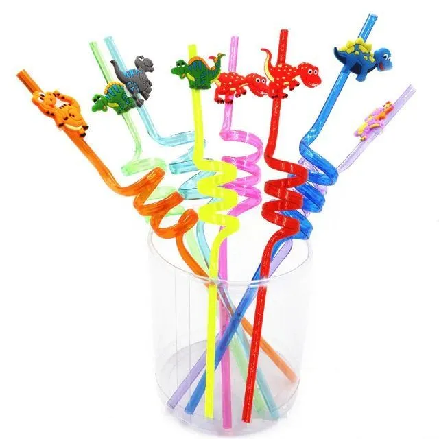 Party decorative straws - animals