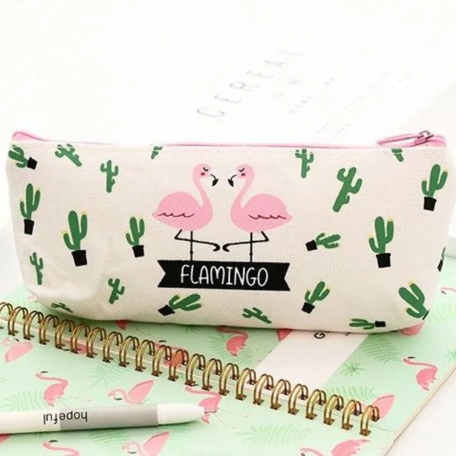 Writer case - Flamingos J3394