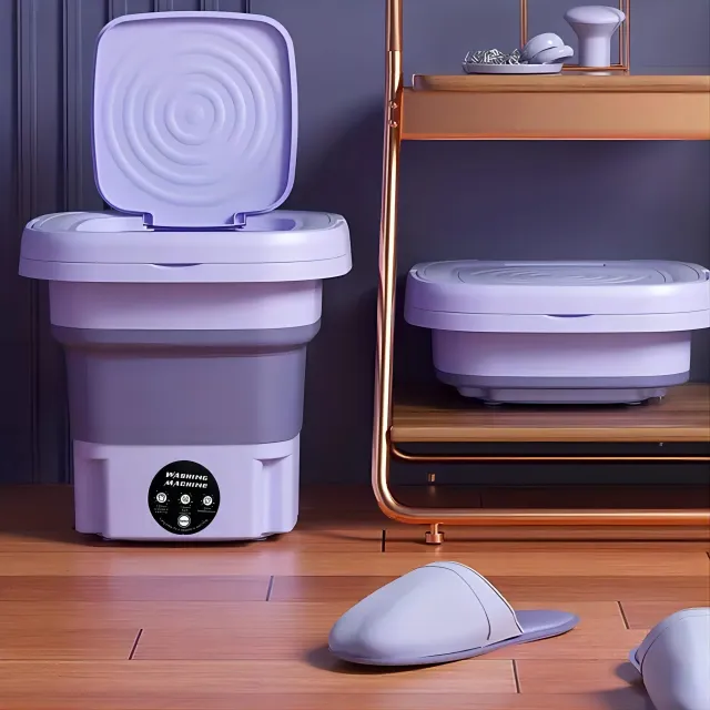 Travel washing machine: Warehouse mini washing machine - Comfortably wash on the move