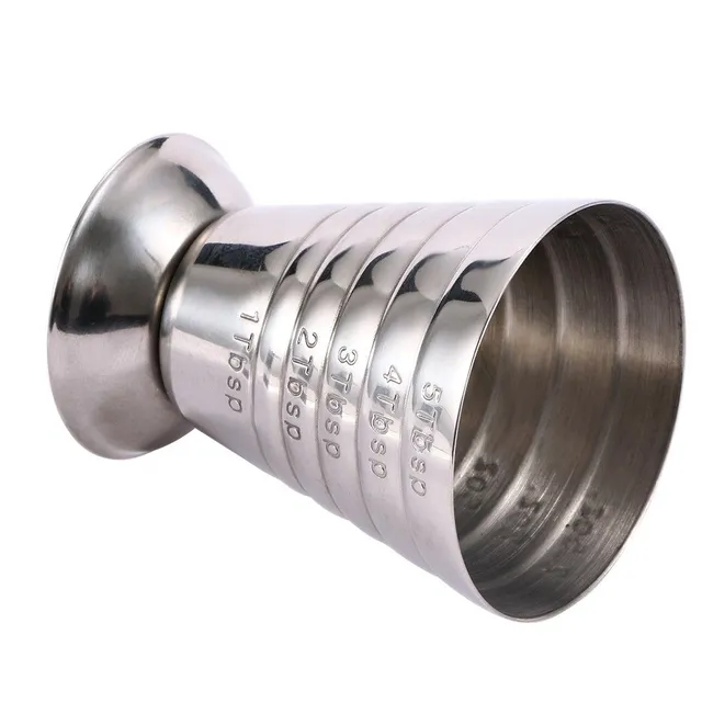 Stainless steel bar measuring cup 75 ml