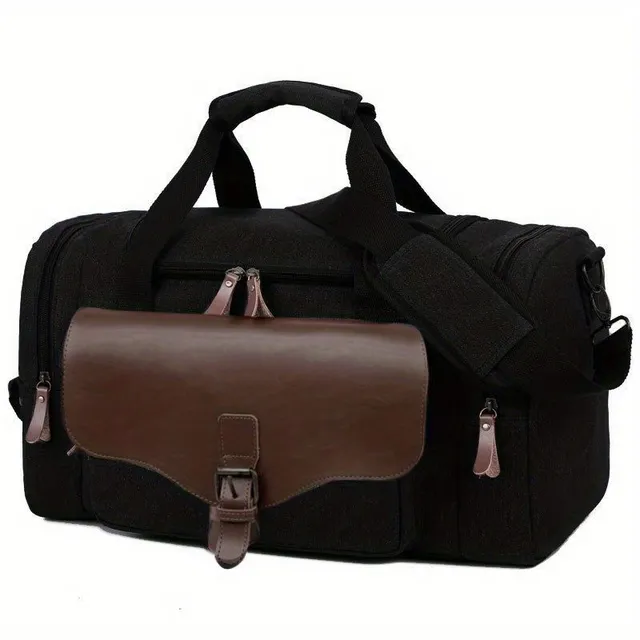 Large-volume canvas travel bag with wheelchair pocket - companion for your adventure