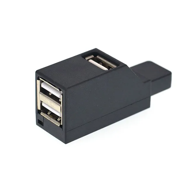 Mini prenosný USB 2.0 HUB s 3 portami