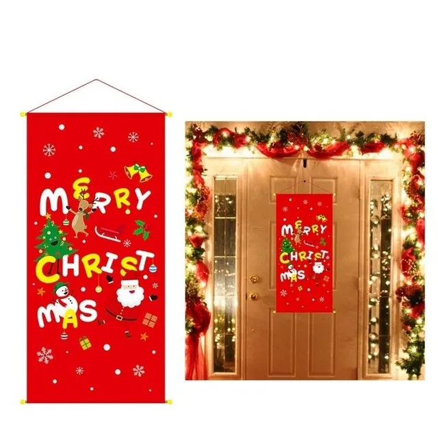 Christmas decorations for doors