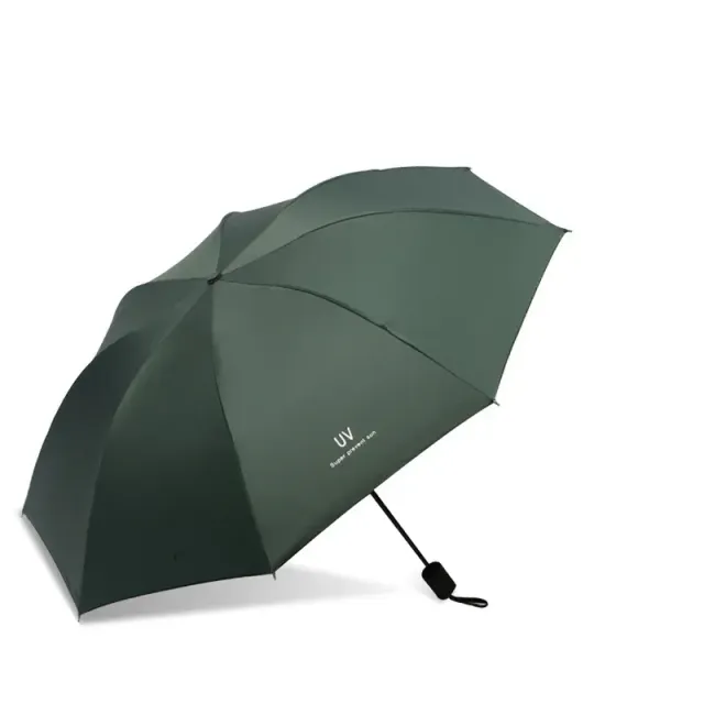Veľký skladací anti-UV dáždnik pre mužov a ženy - odolný vietor a dážď - ľahký a prenosný
