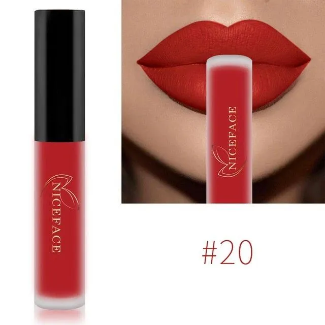 Matt waterproof long-lasting lipstick - more colors