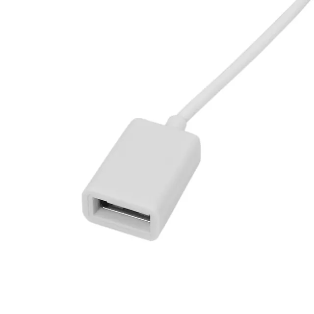 Zmniejszenie do 3,5 mm gniazda audio na USB - biały kolor Phoenix