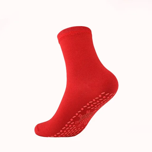 Magnetic thermoregulating unisex socks