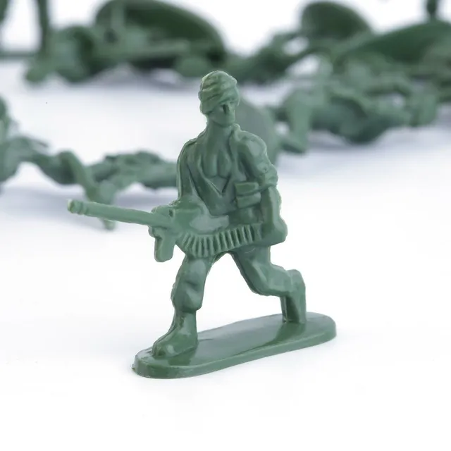 Small figures of soldiers