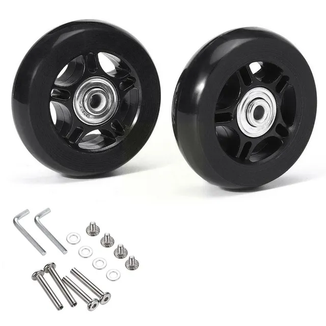 Spare universal wheels to repair the trunk