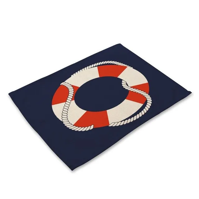 Placemats with nautical motif 9