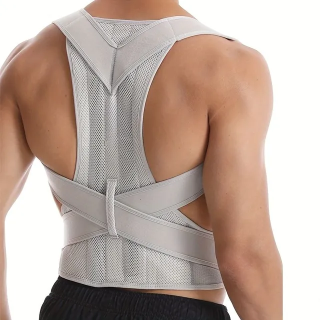 Posture correction for cyphosis, shoulders and neck