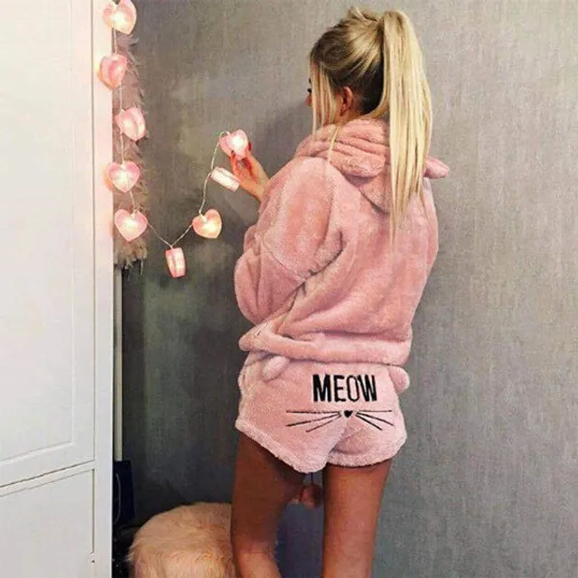 MEOW® - PYJAMA D'HIVER POUR FILLES