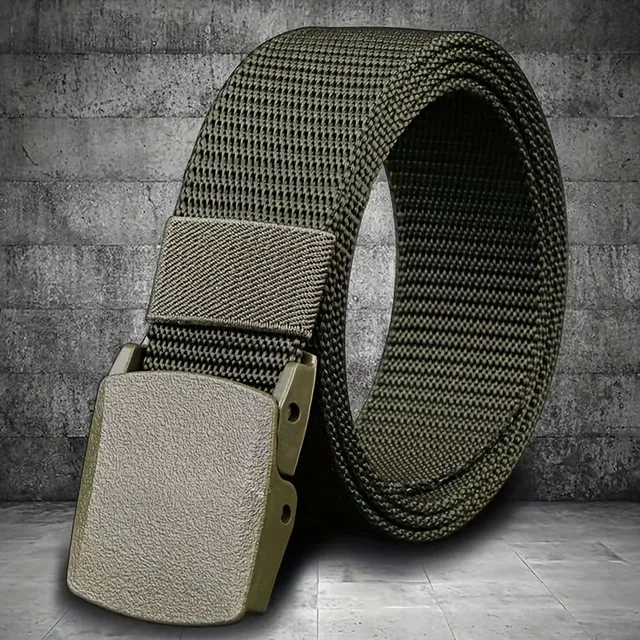 Universal nylon belt without metal buckle for students, youth and active people