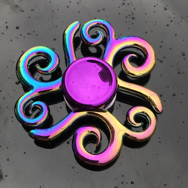 Metal fidget spinner rainbow Georgianna