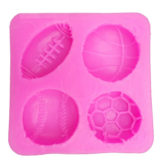 Silicone ball form