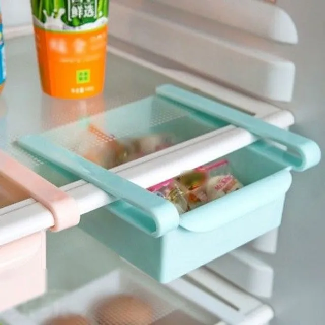 Organizer under shelf in refrigerator J2584