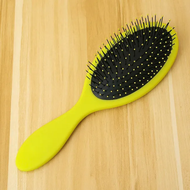 Colored hairbrush