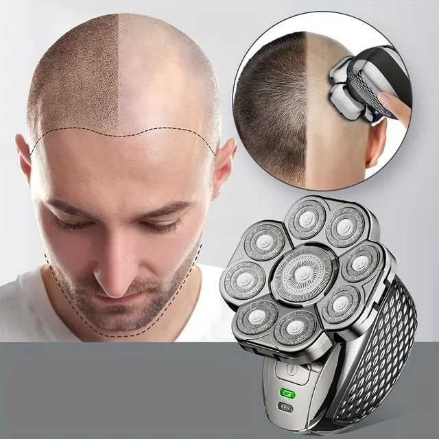 Shaving machine for man's head