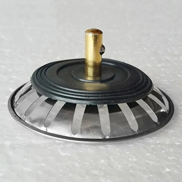 Practical stainless steel sink wheel to prevent clogging of the Chlothar drain