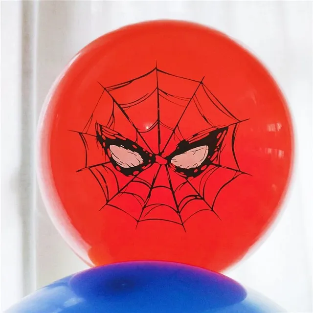 Mix 10 balonów z superbohaterami Marvela