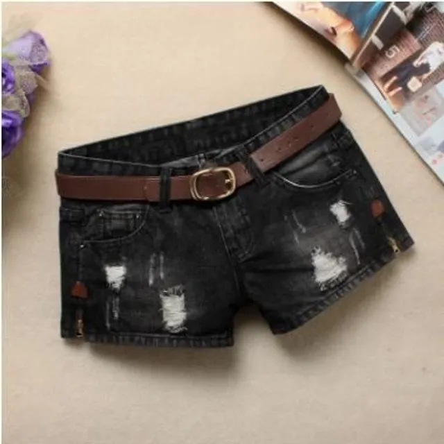 Femeii Denim Casual Shorts ploaie color-3 xl