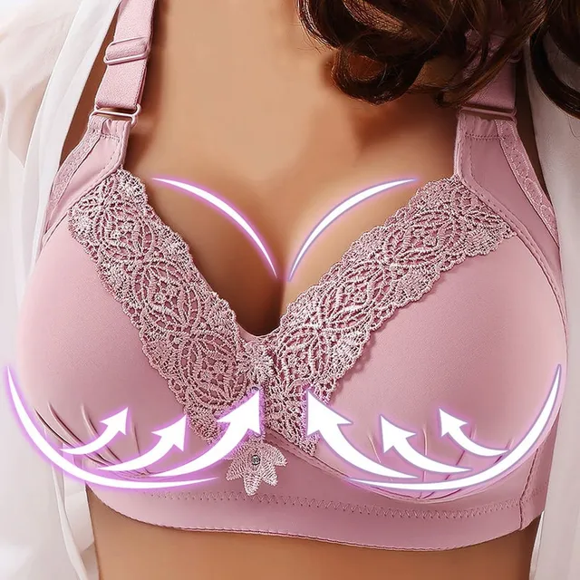 Women's solid bra in a sexy design