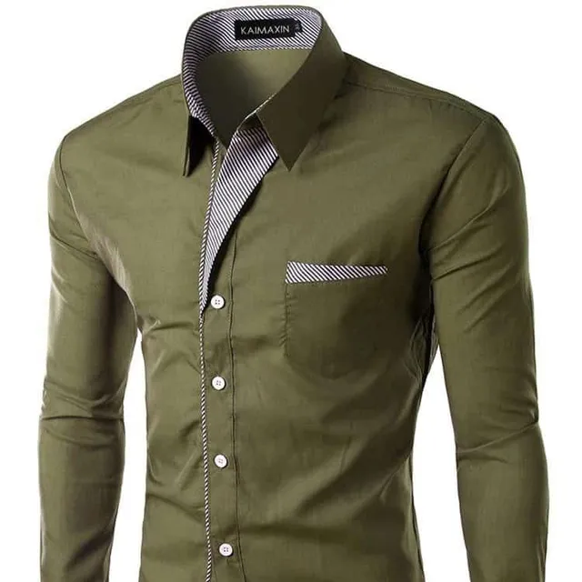 Chemise slim-fit pour homme Elegance