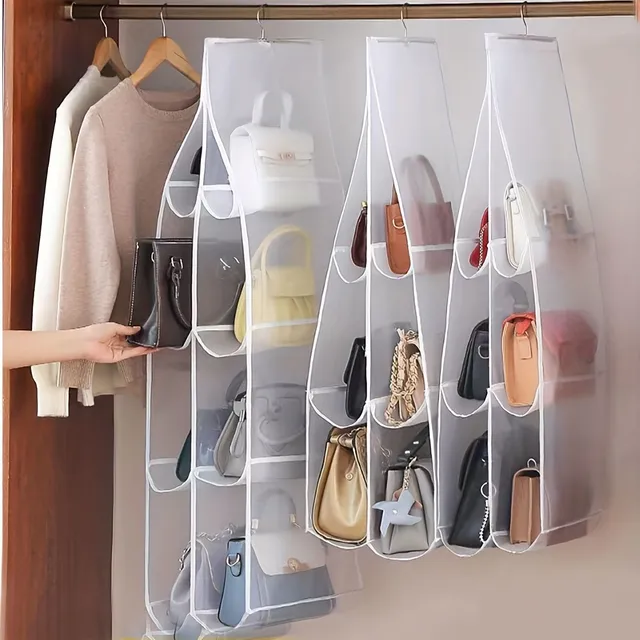 Transparent multi-bag organizer