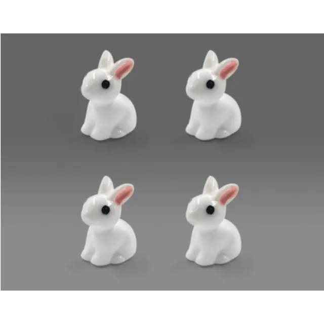 Ceramic Easter Bunny figurines