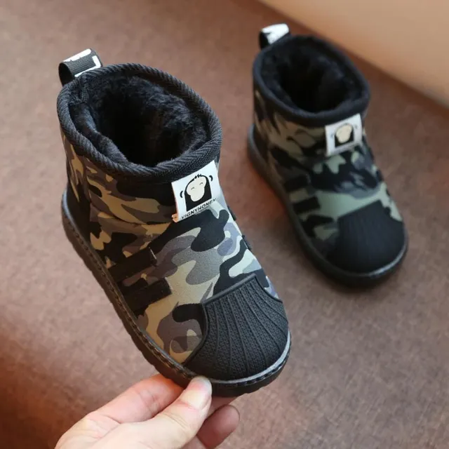 Detské zimné zateplené topánočky MONKEY
