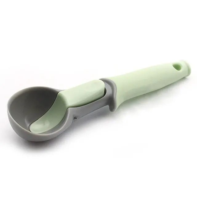 Plastic ice cream ladle