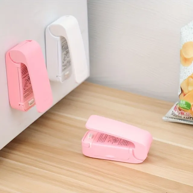 Mini vacuum machine for food - keeps snacks fresh and travel