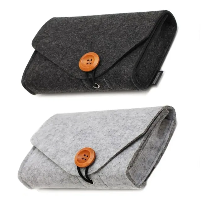 Nowa mini walizka dla kobiet wykonana z filcu - Powerbank, torba