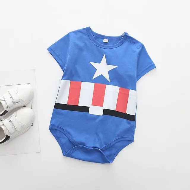 Letni strój kąpielowy dla noworodków z superbohaterami