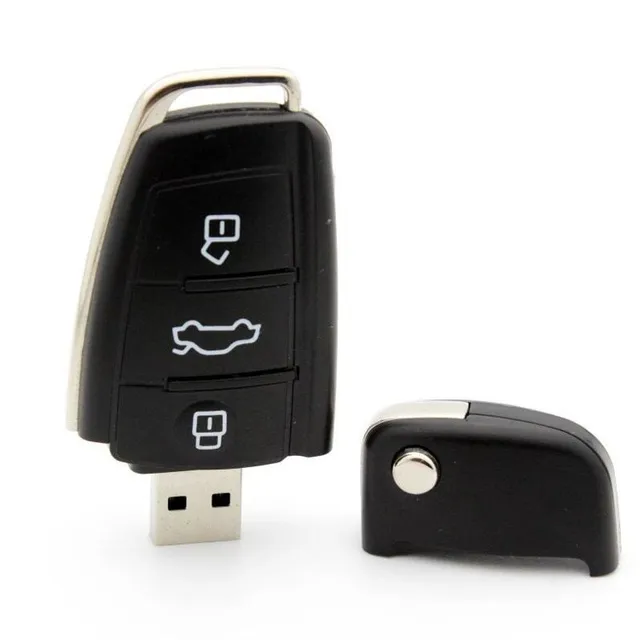 USB flash drive with car keys